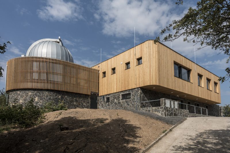 Vítězem Stavby Ústeckého kraje pro rok 2018 se stala rekonstrukce Severočeské hvězdárny a planetária v Teplicích. (foto: Jan Brodský)