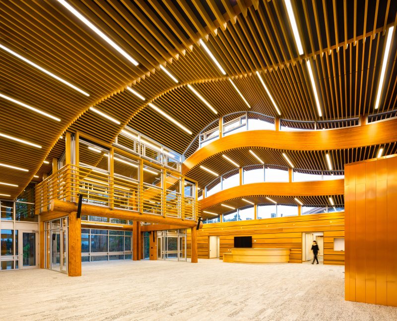 Tsleil-Waututh Administration and Health Centre, North Vancouver, British Columbia. Autor: Lubor Trubka Associates Architects. (foto: Ema Peter) 