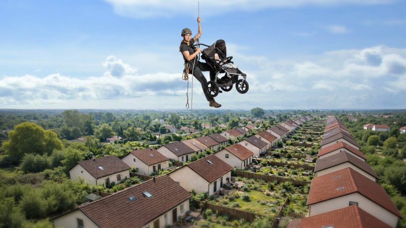 Podle 13. novely nového stavebního zákona se mimo jiné ruší povinnost, aby stavební pozemek měl přístup z veřejně přístupné komunikace. Zákonodárce asi počítá s každodenní dopravou pomocí helikoptér