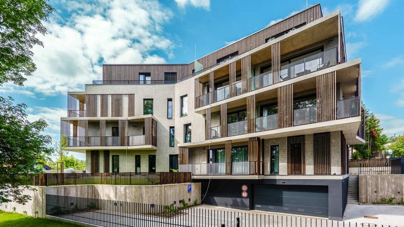 Bytový dům Mánesova v Humpolci získal hlavní cenu za harmonický a ucelený výraz stavby s citlivým začleněním do kontextu okolní zástavby a Cenu veřejnosti