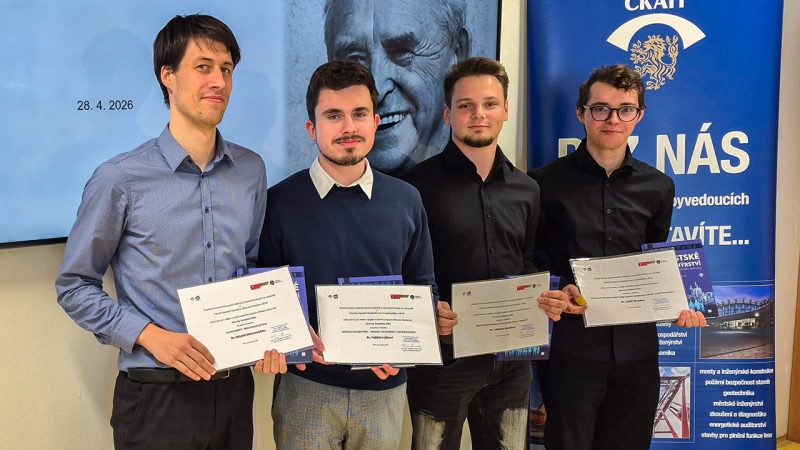 Bc. Matyáš Urbanovský, Bc. Vojtěch Liška, Bc. Lubomír Bezděk, Bc. Lukáš Strnad