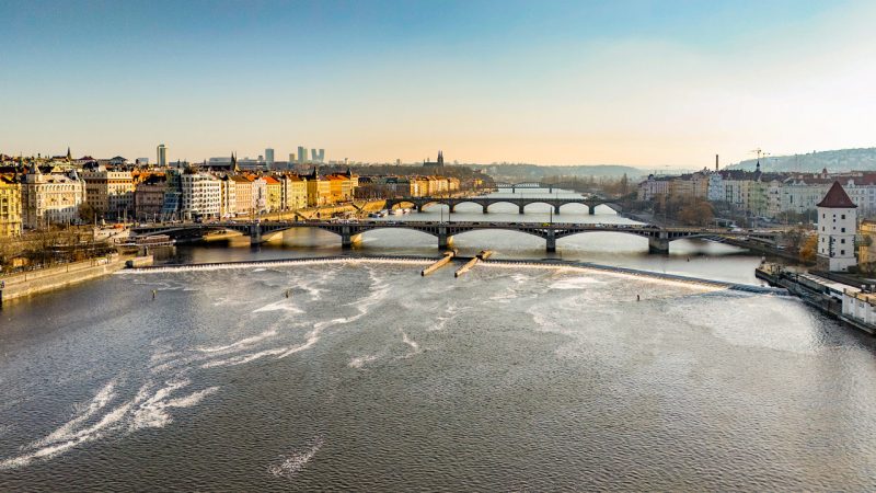 Rekonstrukce Šítkovského jezu, Praha 1, získala cenu Stavba roku dopravní a technické infrastruktury 2025